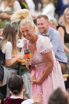 ZDF Fernsehgarten 2026: Andrea Kiwi Kiewel on ZDF Fernsehgarten, themed Oktoberfest, on September 20, 2026, in Mainz, Mainz, ZDF Fernsehgarten, Rhineland-Palatinate