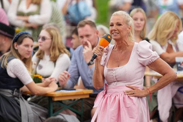 ZDF Fernsehgarten 2026: Andrea Kiwi Kiewel on ZDF Fernsehgarten, themed Oktoberfest, on September 20, 2026, in Mainz, Mainz, ZDF Fernsehgarten, Rhineland-Palatinate