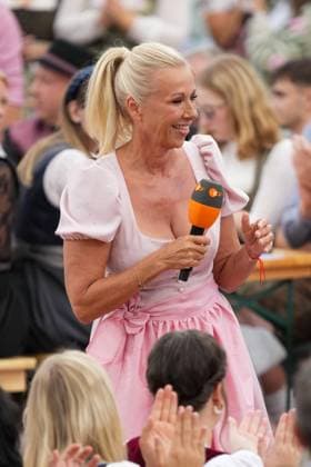 ZDF Fernsehgarten 2026: Andrea Kiwi Kiewel on ZDF Fernsehgarten, themed Oktoberfest, on September 20, 2026, in Mainz, Mainz, ZDF Fernsehgarten, Rhineland-Palatinate
