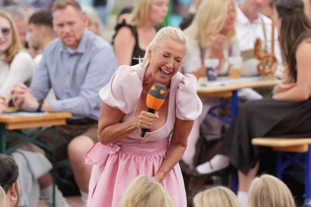 ZDF Fernsehgarten 2026: Andrea Kiwi Kiewel on ZDF Fernsehgarten, themed Oktoberfest, on September 20, 2026, in Mainz, Mainz, ZDF Fernsehgarten, Rhineland-Palatinate