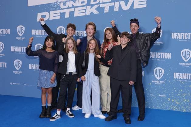 Emil and the Detectives David Dietl, Ai Vy Bui, Bela Louis Plass, Lara Toni Lüdders, Camille Moltzen, Nicholas Jonah Peter, Zaide Kayaci, Kilian Kasa, Merlin Sandmeyer Premiere of Emil and the Detectives at the Kulturbrauerei cinema in Berlin Date: September 20, 2026 Copyright: xEventpress Kratschx