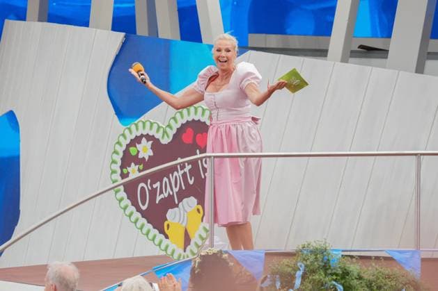 ZDF Fernsehgarten 2026: Andrea Kiwi Kiewel on ZDF Fernsehgarten with the theme Oktoberfest on September 20, 2026, in Mainz, Rhineland-Palatinate