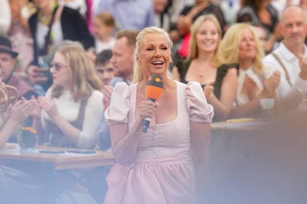 ZDF Fernsehgarten 2026: Andrea Kiwi Kiewel on ZDF Fernsehgarten with the theme Oktoberfest on September 20, 2026, in Mainz, Rhineland-Palatinate