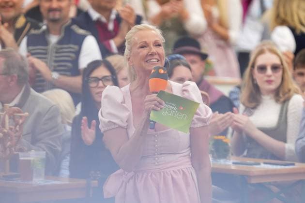 ZDF Fernsehgarten 2026: Andrea Kiwi Kiewel on ZDF Fernsehgarten with the theme Oktoberfest on September 20, 2026, in Mainz, Rhineland-Palatinate