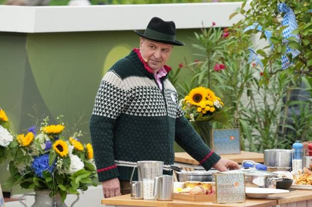 ZDF Fernsehgarten 2026: Chef Johann Lafer at the ZDF Fernsehgarten, themed Oktoberfest, on September 20, 2026, in Mainz, Rhineland-Palatinate