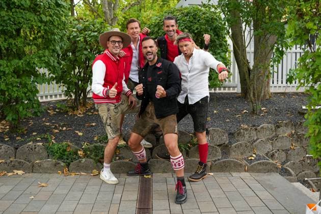 ZDF Fernsehgarten 2026: The band Mountain Crew at the ZDF Fernsehgarten, themed Oktoberfest, on September 20, 2026, in Mainz, Rhineland-Palatinate