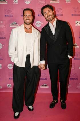 Reality Awards 2026 Oslo 20260920 Harlem Alexander and Jan Thomas on the red carpet at the Reality Awards 2026 at the Embassy in Oslo on Sunday evening. Photo: Stian Lysberg Solum, NTB, Oslo, Norway. ZwdYdkCbmOM EDITORIAL USE ONLY Ref ENTZwdYdkCbmOM jpg  Copyright: xStianxLysbergxSolumx xNTBx