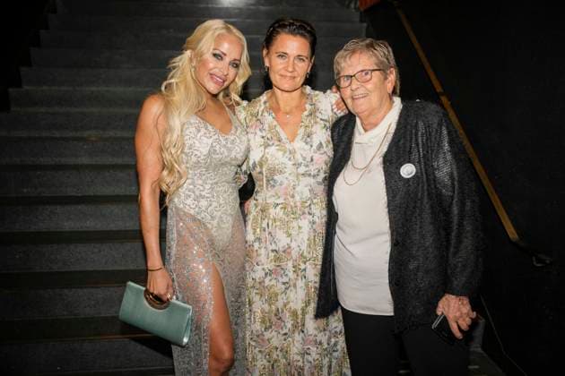 Reality Awards 2026 Oslo 20260920 From left: Linni Meister, Aina Tufte, and Lise Gro Tufte at the Reality Awards 2026 ceremony at the Embassy in Oslo on Sunday evening. Photo by Stian Lysberg Solum, NTB, Oslo, Norway. AMPwxd39evU EDITORIAL USE ONLY Ref ENTAMPwxd39evU jpg  Copyright: xStianxLysbergxSolumx xNTBx