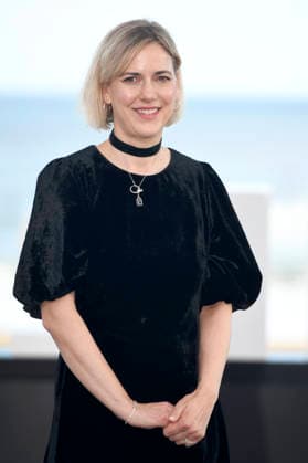 Ulrike Tony Vahl at the photo call for the movie *Krux* at the 74th San Sebastián International Film Festival (Festival Internacional de Cine de San Sebastián) on the Kursaal Terrace in San Sebastián, September 20, 2026 Foto:xC.xNiehausx xFuturexImagex krux_6810