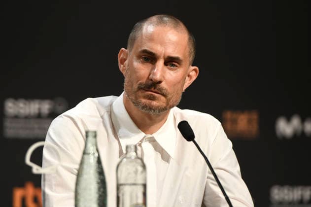 Clemens Schick at the press conference for the film *Krux* at the 74th San Sebastián International Film Festival (Festival Internacional de Cine de San Sebastián) at the Kursaal in San Sebastián, September 20, 2026 Foto:xC.xNiehausx xFuturexImagex krux_6907