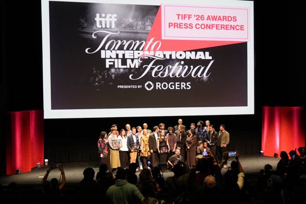 2026 Toronto International Film Festival - Awards Press Conference TORONTO, CANADA - SEPTEMBER 20 : Award winners pose for a group photo at the 2026 Toronto International Film Festival in Toronto, Ontario, Canada on September 20, 2026. Mert Alper Dervis Anadolu Ontario Canada. Editorial use only. Please get in touch for any other usage.  Copyright: x2026xAnadoluxMertxAlperxDervisx