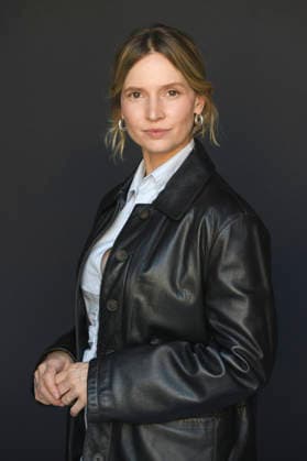 Frida Lovisa Hamann from the Krux Cast during an exclusive photo shoot at the 74th San Sebastián International Film Festival (Festival Internacional de Cine de San Sebastián) at the Hotel Maria Cristina in San Sebastián, September 20, 2026 Foto:xC.xNiehausx xFuturexImagex krux_6919