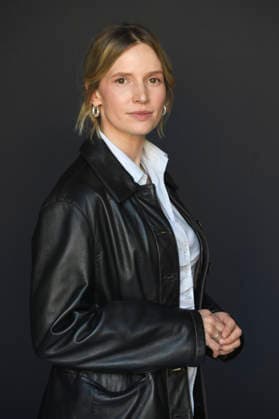 Frida Lovisa Hamann from the Krux Cast during an exclusive photo shoot at the 74th San Sebastián International Film Festival (Festival Internacional de Cine de San Sebastián) at the Hotel Maria Cristina in San Sebastián, September 20, 2026 Foto:xC.xNiehausx xFuturexImagex krux_6920