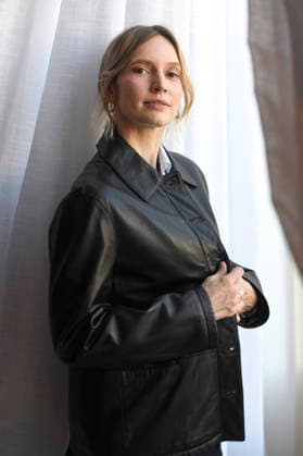 Frida Lovisa Hamann from the Krux Cast during an exclusive photo shoot at the 74th San Sebastián International Film Festival (Festival Internacional de Cine de San Sebastián) at the Hotel Maria Cristina in San Sebastián, September 20, 2026 Foto:xC.xNiehausx xFuturexImagex krux_6923