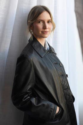 Frida Lovisa Hamann from the Krux Cast during an exclusive photo shoot at the 74th San Sebastián International Film Festival (Festival Internacional de Cine de San Sebastián) at the Hotel Maria Cristina in San Sebastián, September 20, 2026 Foto:xC.xNiehausx xFuturexImagex krux_6925