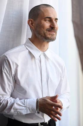 Clemens Schick from the Krux Cast during an exclusive photo shoot at the 74th San Sebastián International Film Festival (Festival Internacional de Cine de San Sebastián) at the Hotel Maria Cristina in San Sebastián, September 20, 2026 Foto:xC.xNiehausx xFuturexImagex krux_6934