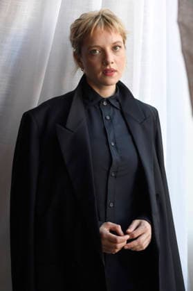 Jella Haase from the Krux Cast during an exclusive photo shoot at the 74th San Sebastián International Film Festival (Festival Internacional de Cine de San Sebastián) at the Hotel Maria Cristina in San Sebastián, September 20, 2026 Foto:xC.xNiehausx xFuturexImagex krux_6950