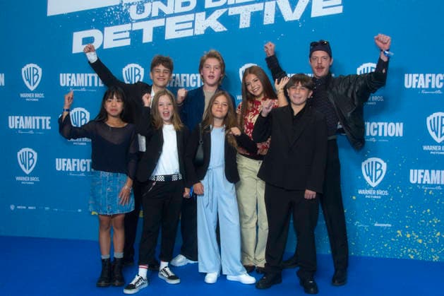 Emil and the Detectives, movie premiere at the Kulturbrauerei cinema, Berlin, September 20, 2026; Nicholas Jonah Peter Emil, Merlin Sandmeyer Max Grundeis, Lara Toni Lüdders Pony, Kilian Kasa as Gustav, Bela Louis Plass as Dienstag, Ai Vy Bui Anh, Camille Moltzen as Jason, *Emil and the Detectives*, world premiere at the Kino Copyright: xChristianxBehringx
