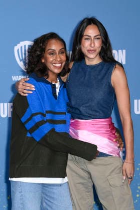 Hadnet Tesfai and Melissa Khalaj at the premiere of the movie *Emil and the Detectives* at the KulturBrauerei Berlin movie theater, September 20, 2026 Foto:xN.xKubelkax xFuturexImagex emil_6903