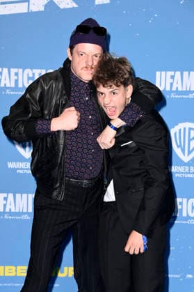 Merlin Sandmeyer and Nicholas Jonah Peter at the premiere of the movie *Emil and the Detectives* at the KulturBrauerei Berlin cinema, September 20, 2026 Foto:xN.xKubelkax xFuturexImagex emil_6963