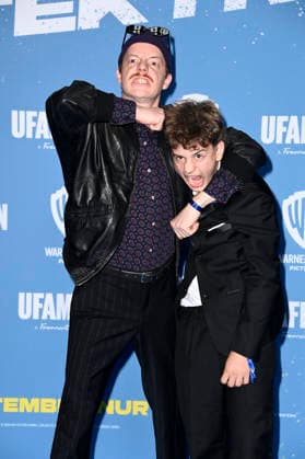 Merlin Sandmeyer and Nicholas Jonah Peter at the premiere of the movie *Emil and the Detectives* at the KulturBrauerei Berlin cinema, September 20, 2026 Foto:xN.xKubelkax xFuturexImagex emil_6964