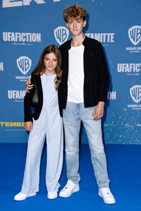 Lara Toni Lüdders with a guest at the premiere of the movie *Emil and the Detectives* at the KulturBrauerei Berlin cinema, September 20, 2026 Foto:xN.xKubelkax xFuturexImagex emil_6973