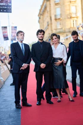 74th San Sebastian International Film Festival: It Will Happen Tonight Red Carpet Louis Garrel, Jasmine Trinca, Nanni Moretti attended It Will Happen Tonight Red Carpet during 74th San Sebastian International Film Festival at Victoria Eugenia Theatre on September 20, 2026 in Donostia San Sebastian, Spain Photo by IMAGO MPG Donostia San Sebastian Victoria Eugenia Theatre Euskadi Spain  Copyright: xMPGx