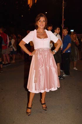 Dagmar Woehrl at the Wiesn Almauftrieb at Oktoberfest on September 20, 2026, in Munich Dagmar Woehrl during the 2026 Oktoberfest in front of the Almauftrieb at Theresienwiese on September 20, 2026 in Munich, Germany Oktoberfest Almauftrieb in Munich