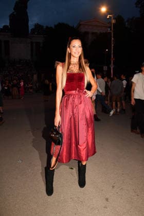 Alessandra Meyer Woelden at the Almauftrieb event at Oktoberfest on September 20, 2026, in Munich Alessandra Meyer Woelden during the 2026 Oktoberfest in front of the Almauftrieb at Theresienwiese on September 20, 2026 in Munich, Germany Oktoberfest Almauftrieb in Munich