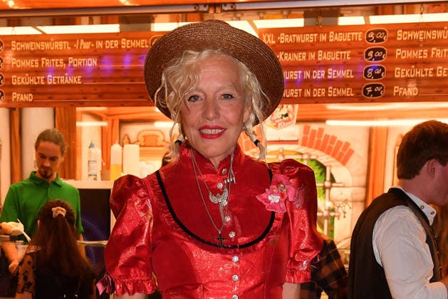 Ellen von Unwerth during the 2026 Oktoberfest in front of the Almauftrieb at Theresienwiese on September 20, 2026, in Munich, Germany; Oktoberfest: the Almauftrieb at Theresienwiese in Munich, Germany