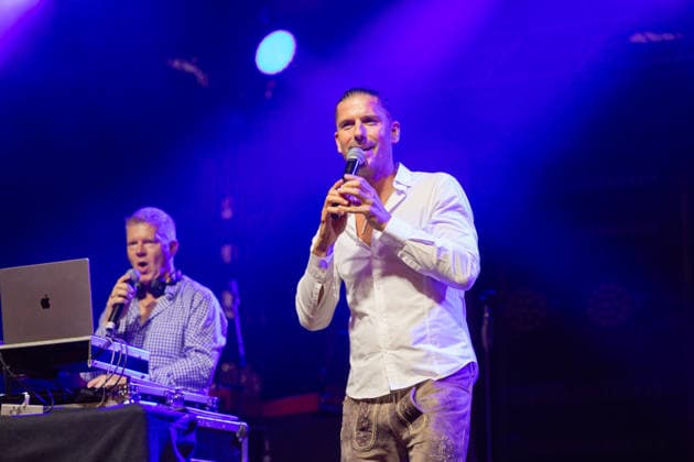 Markus Luca from the Regines Oberbayern Mallorca performing live at the 27th Upper Lusatian Oktoberfest in Kemnitz 2026, Kemnitz, September 19, 2026 Copyright: xMatthiasxWehnertx