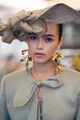 Model Backstage At Rory William Docherty Catwalk Show 2026 - London A model is seen backstage at the Rory William Docherty Catwalk Show 2026 in London, England on September 20, 2026. Photo by Lounis Tiar ABACAPRESS.COM London United Kingdom  Copyright: xLounisPhotography ABACAx