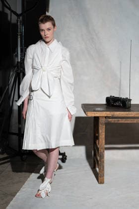 LFW - Rory William Docherty Runway A model walks the runway at the Rory William Docherty Catwalk Show 2026 in London, United Kingdom on September 20, 2026. Photo by Lounis Tiar ABACAPRESS.COM London United Kingdom  Copyright: xLounisPhotography ABACAx