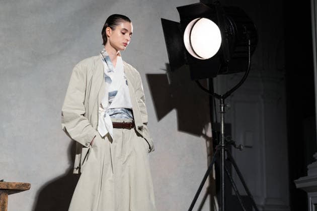 LFW - Rory William Docherty Runway A model walks the runway at the Rory William Docherty Catwalk Show 2026 in London, United Kingdom on September 20, 2026. Photo by Lounis Tiar ABACAPRESS.COM London United Kingdom  Copyright: xLounisPhotography ABACAx