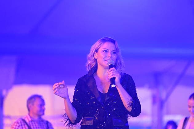 Nicci Schubert live at the 27th Upper Lusatian Oktoberfest in Kemnitz, 2026 Kemnitz, September 19, 2026 Copyright: xMatthiasxWehnertx