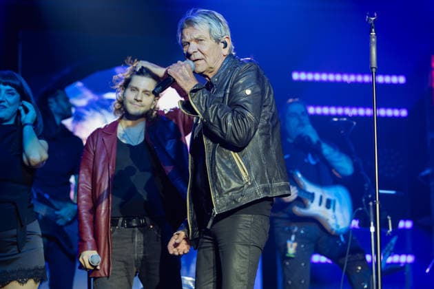 Matthias Reim and Julian Reim at the 27th Upper Lusatia Oktoberfest in Kemnitz, 2026. Kemnitz, September 19, 2026 Copyright: xMatthiasxWehnertx