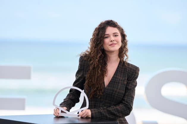 September 21, 2026, Madrid, Madrid, Spain: Carla DomoÂ­nguez attended Ruega por nosotras Photocall during 74th San Sebastian International Film Festival at Kursaal Palace on September 21, 2026 in Donostia San Sebastian, Spain Madrid Spain - ZUMAg15_ 20260921_zaf_g15_034 Copyright: xJackxAbuinx