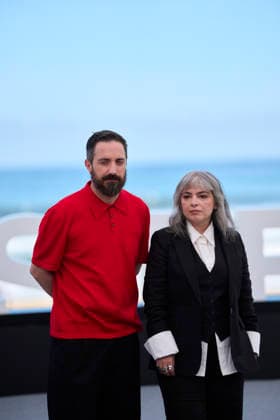 September 21, 2026, Madrid, Madrid, Spain: Pablo LarraoÂ­n, Mariana Enriquez attended Mis muertos tristes Photocall during 74th San Sebastian International Film Festival at Kursaal Palace on September 21, 2026 in Donostia San Sebastian, Spain Madrid Spain - ZUMAg15_ 20260921_zaf_g15_068 Copyright: xJackxAbuinx
