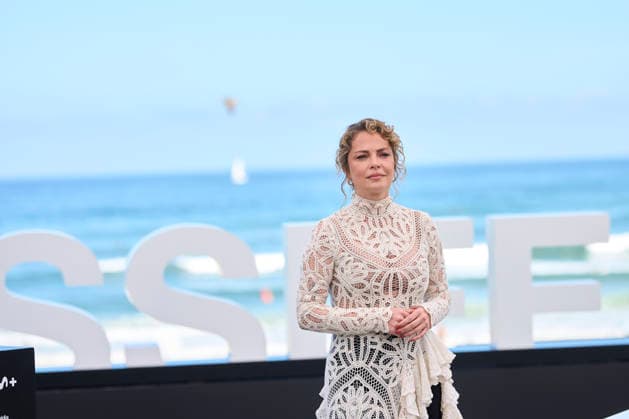 September 21, 2026, Madrid, Madrid, Spain: Dolores Fonzi attended Mis muertos tristes Photocall during 74th San Sebastian International Film Festival at Kursaal Palace on September 21, 2026 in Donostia San Sebastian, Spain Madrid Spain - ZUMAg15_ 20260921_zaf_g15_096 Copyright: xJackxAbuinx