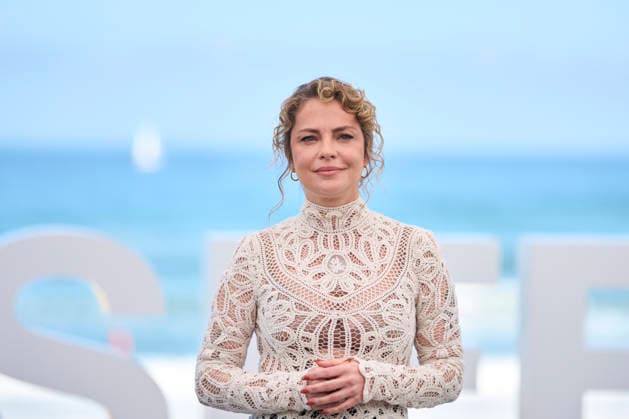 September 21, 2026, Madrid, Madrid, Spain: Dolores Fonzi attended Mis muertos tristes Photocall during 74th San Sebastian International Film Festival at Kursaal Palace on September 21, 2026 in Donostia San Sebastian, Spain Madrid Spain - ZUMAg15_ 20260921_zaf_g15_098 Copyright: xJackxAbuinx
