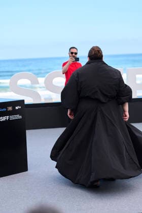 September 21, 2026, Madrid, Madrid, Spain: Carolina oÂlvarez attended Mis muertos tristes Photocall during 74th San Sebastian International Film Festival at Kursaal Palace on September 21, 2026 in Donostia San Sebastian, Spain Madrid Spain - ZUMAg15_ 20260921_zaf_g15_102 Copyright: xJackxAbuinx