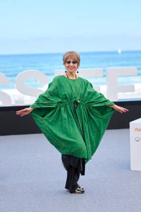 September 21, 2026, Madrid, Madrid, Spain: Alejandra Flechner attended Mis muertos tristes Photocall during 74th San Sebastian International Film Festival at Kursaal Palace on September 21, 2026 in Donostia San Sebastian, Spain Madrid Spain - ZUMAg15_ 20260921_zaf_g15_106 Copyright: xJackxAbuinx