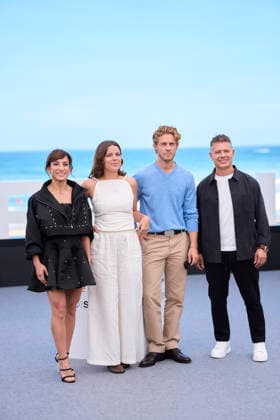 September 21, 2026, Madrid, Madrid, Spain: Patrick Criado, Andrea Ros, Sandra SoÂ¡nchez, Jesus Del Moral attended Karateka Photocall during 74th San Sebastian International Film Festival at Kursaal Palace on September 21, 2026 in Donostia San Sebastian, Spain Madrid Spain - ZUMAg15_ 20260921_zaf_g15_282 Copyright: xJackxAbuinx