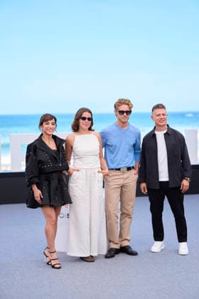 September 21, 2026, Madrid, Madrid, Spain: Patrick Criado, Andrea Ros, Sandra SoÂ¡nchez, Jesus Del Moral attended Karateka Photocall during 74th San Sebastian International Film Festival at Kursaal Palace on September 21, 2026 in Donostia San Sebastian, Spain Madrid Spain - ZUMAg15_ 20260921_zaf_g15_285 Copyright: xJackxAbuinx