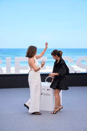 September 21, 2026, Madrid, Madrid, Spain: Andrea Ros, Sandra SoÂ¡nchez attended Karateka Photocall during 74th San Sebastian International Film Festival at Kursaal Palace on September 21, 2026 in Donostia San Sebastian, Spain Madrid Spain - ZUMAg15_ 20260921_zaf_g15_291 Copyright: xJackxAbuinx