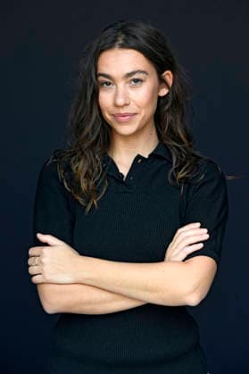 Greta Fernandez at an exclusive photo shoot with the cast of the movie *The Guests* at the 74th San Sebastián International Film Festival (Festival Internacional de Cine de San Sebastián) at the Hotel Maria Cristina in San Sebastián, September 21, 2026 Foto:xC.xNiehausx xFuturexImagex gaeste_6911