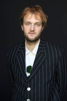 Jan Bülow at an exclusive photo shoot with the cast of the feature film *Die Gäste* at the 74th San Sebastián International Film Festival (Festival Internacional de Cine de San Sebastián) at the Hotel Maria Cristina in San Sebastián, September 21, 2026 Foto:xC.xNiehausx xFuturexImagex gaeste_6913