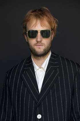 Jan Bülow at an exclusive photo shoot with the cast of the feature film *Die Gäste* at the 74th San Sebastián International Film Festival (Festival Internacional de Cine de San Sebastián) at the Hotel Maria Cristina in San Sebastián, September 21, 2026 Foto:xC.xNiehausx xFuturexImagex gaeste_6919