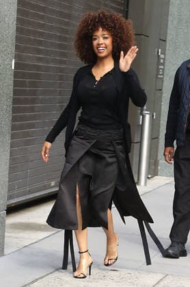 NEW YORK, NY- SEPTEMBER 21: H.E.R. seen at Live with Kelly and Mark on September 21 , 2026 in New York City. Copyright: xRWx