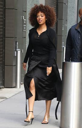 NEW YORK, NY- SEPTEMBER 21: H.E.R. seen at Live with Kelly and Mark on September 21 , 2026 in New York City. Copyright: xRWx